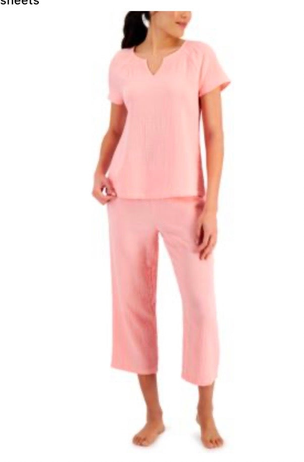 Charter Club woman pajama 2pc Orange Blossom #33