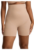 Jockey Women's Skimmies Seamfree Core Body Smoothing High-Waist Mid-Thigh Short Large #14
