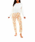 ROUDELAIN 2-Piece Cashmere Luxe Long-Sleeve Loungewear Set XL Pajama#50
